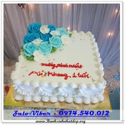 Mẫu Bánh Sinh Nhật Đẹp - A1319